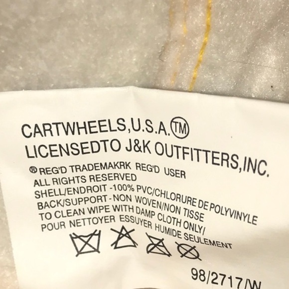 Vintage Rubber Duck Rain Coat - Picture 4 of 5